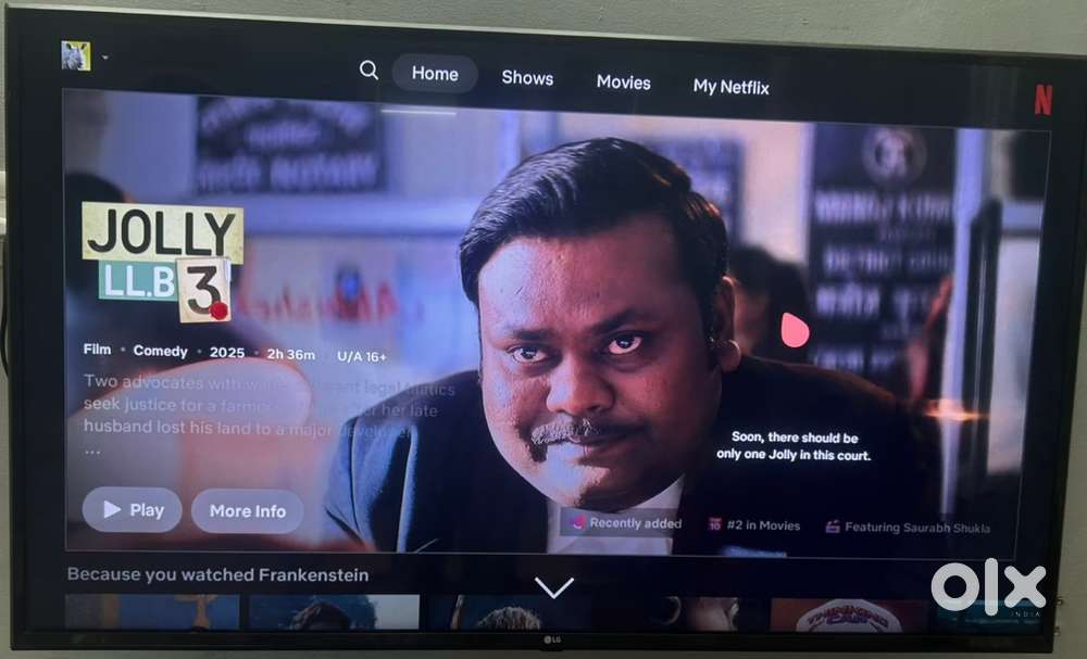 50 inch luxurious tv LG