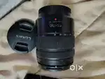 Lumix G7 camera with manual prime lens