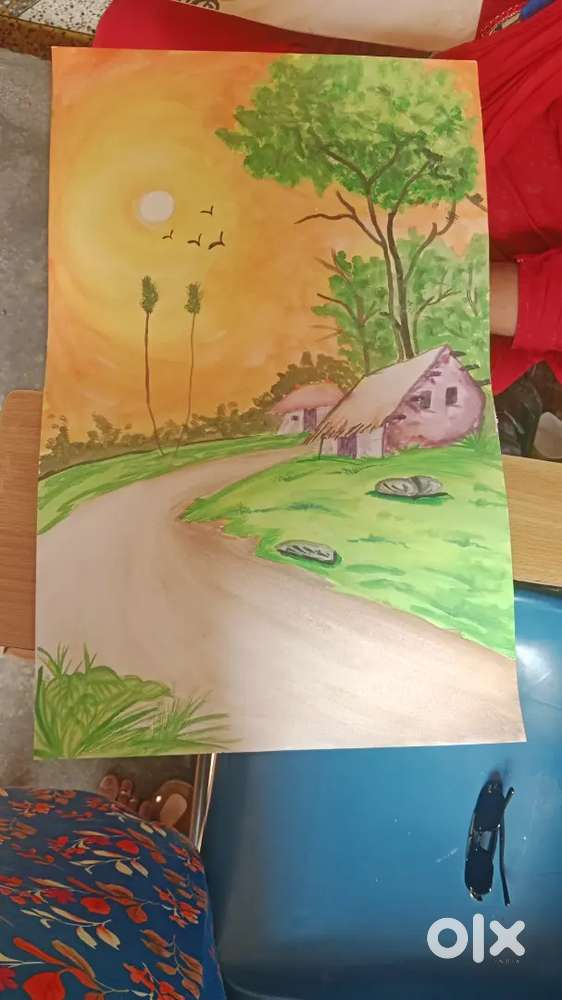 Kisi Ko drawing banvani hai