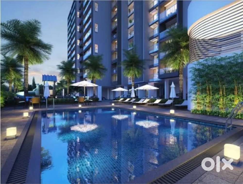 2bhk semi furnished flat ojus imperial apartment katanga main road