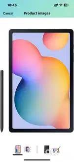 Samsung Galaxy Tab S6 Lite 26.31 cm (10.4 inch), S-Pen