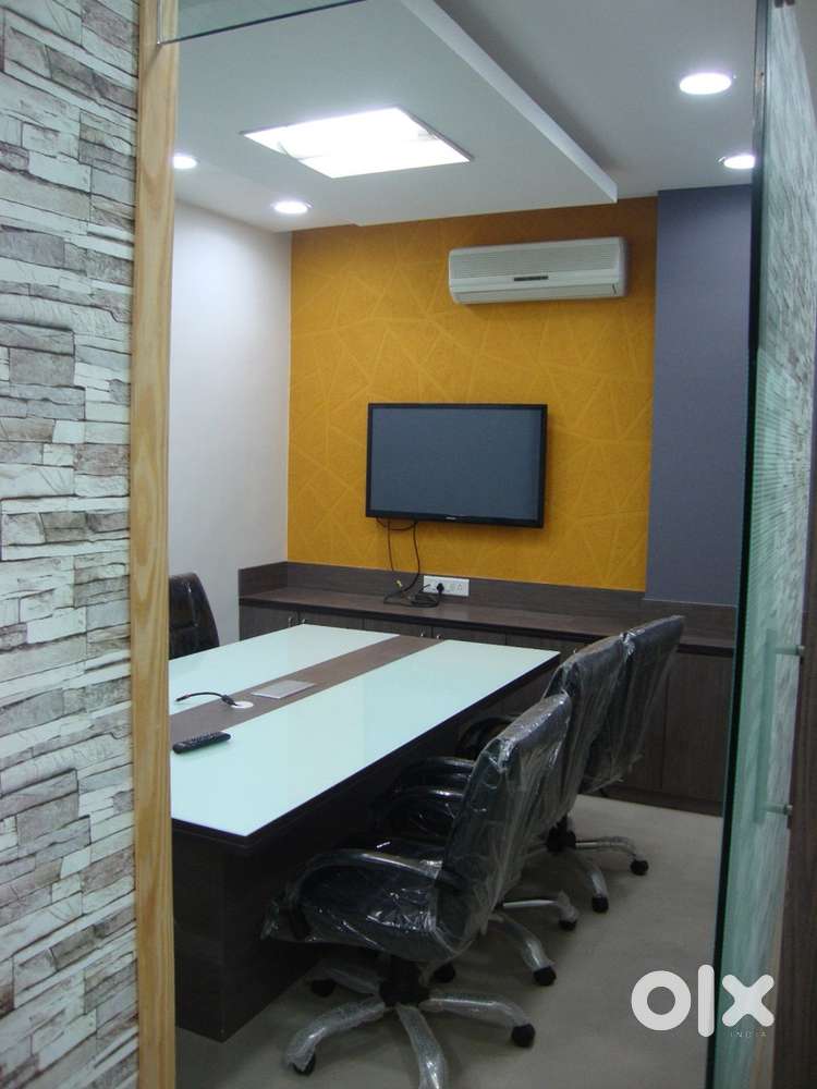 1450 ft. Fully Furnished office for Rent at S G Highway.