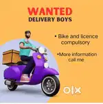 Wanted delivery boy - Athwagate