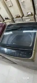 LG washing machine fully automatic top load with warranty 1 year old