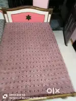 Double bed with mattress