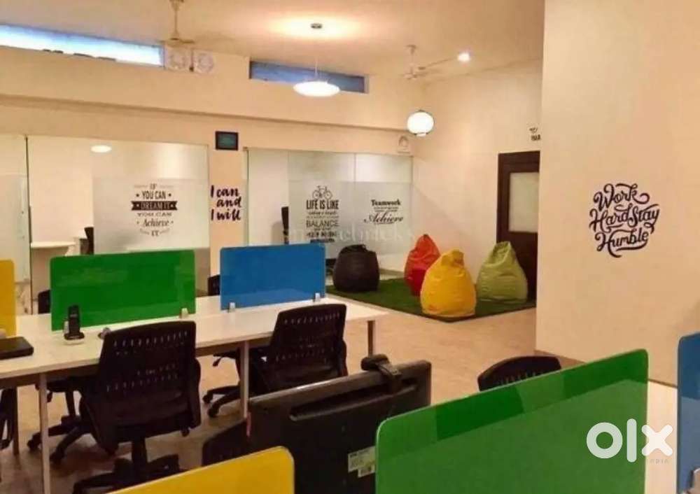 20SEATING 2CABINS FULLY FURNISHED OFFICE AT RENT VIJAY NAGAR INDORE