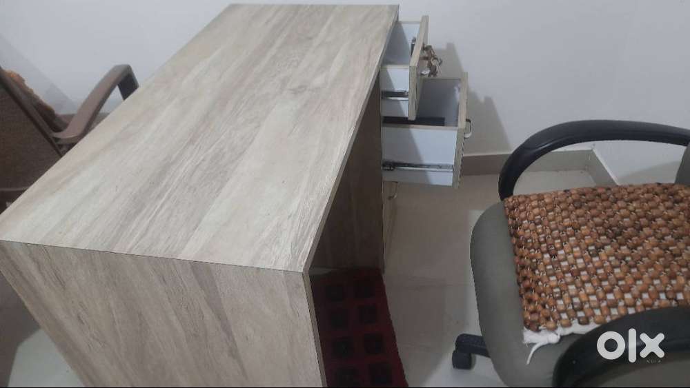 Office table and chair