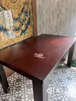 Wooden Dining table,,not so old
