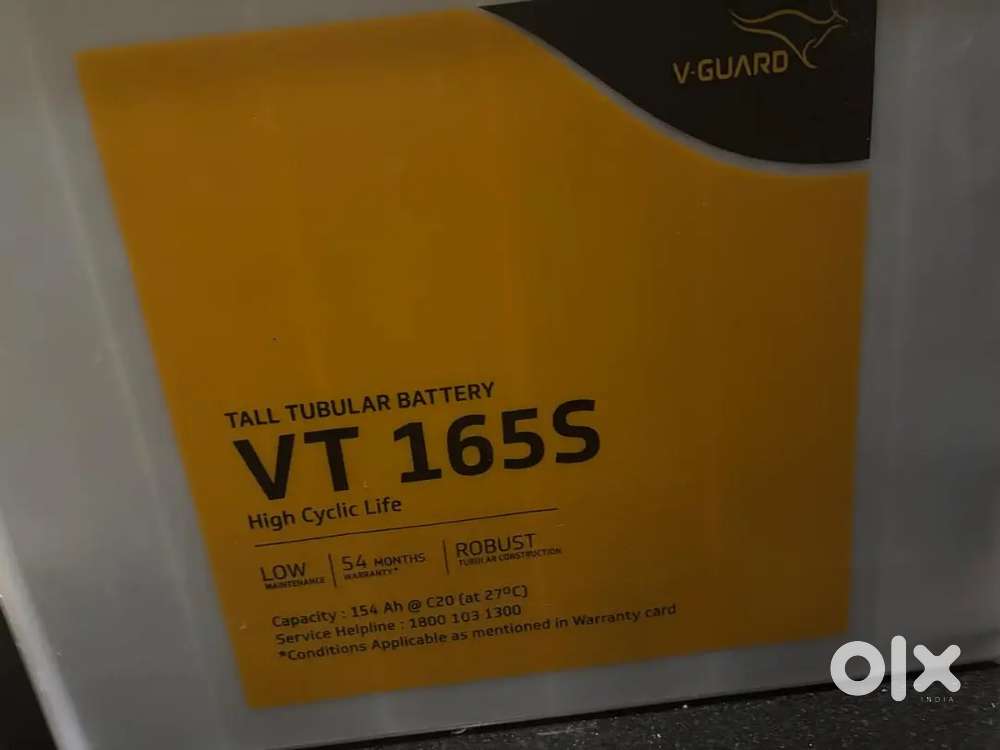 V guard Inverter and Battery