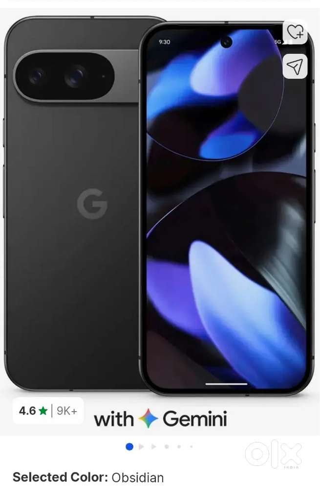 New pixel 9
