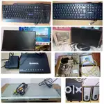 LED Monitor, Speaker, Keyboard, Router, DVD Player, Headphone, Gangbox