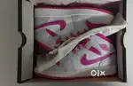 Air Jordan 1 Mid (GS) Iris Whisper / Fire Pink-White For Sale