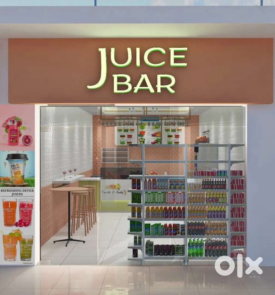 Wanted cashier for juice shop
