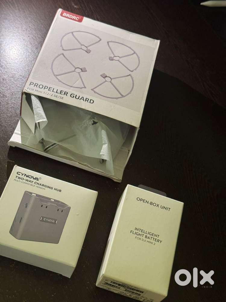 Dji mini battery , dji mini charging case , propellor guards