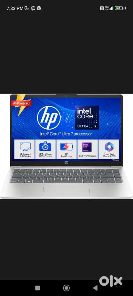 HP 14 AI PC Intel Core Ultra 7 155H