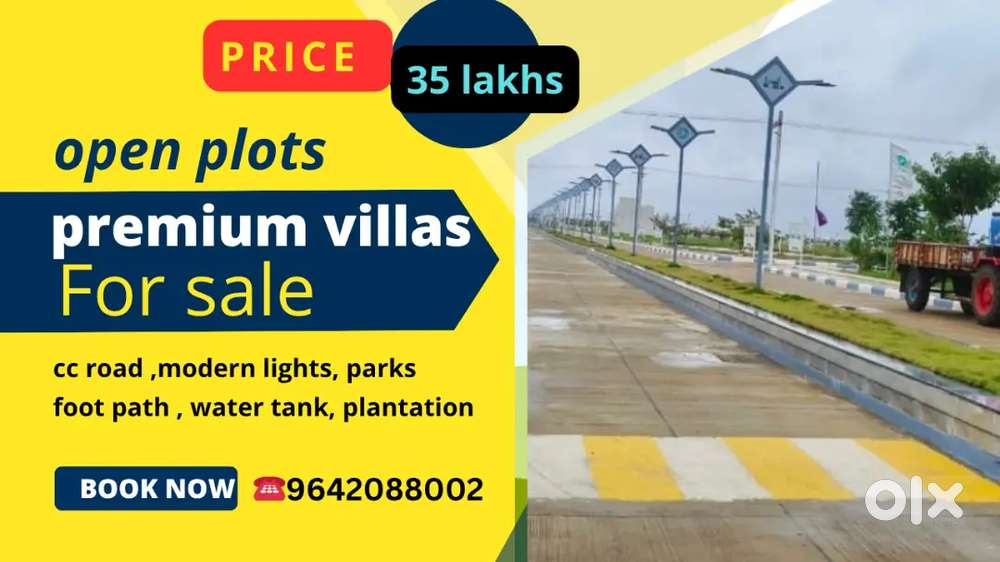 Premium housing plots, villas sale near Nellore.