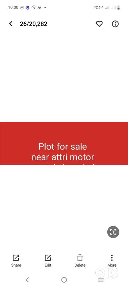 Plot for sale 126 gaj