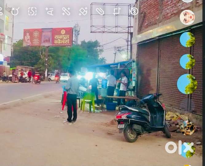 Main road shop for rent Allapur