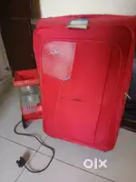 Sky bags trolley 48×79 cm &mini pop corn machine
