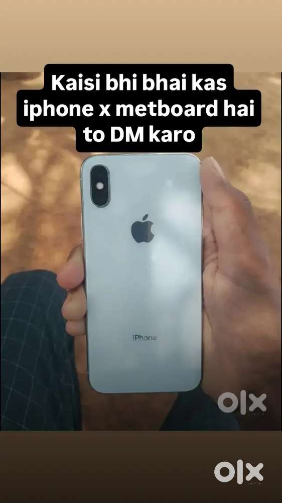 Kisi bhi bhai ka pas iphone x metboard hai to DM karo
