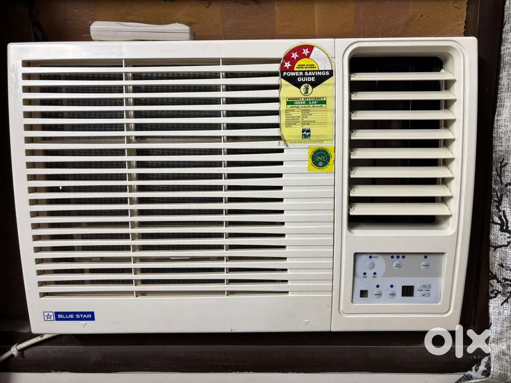 1 T window AC with remote-BLUESTAR