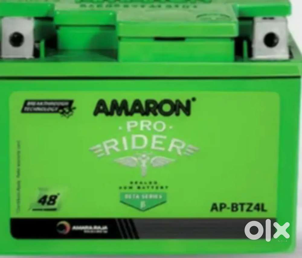 New Amaron Pro Rider Bike battery (3 weeks old+warranty card)