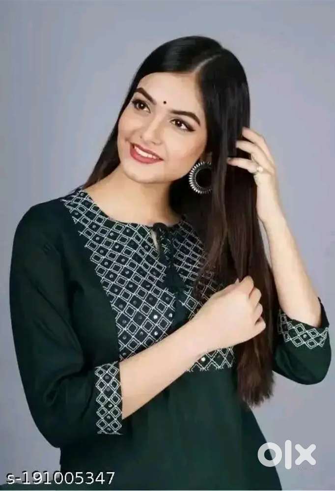 Reyon kurti for women