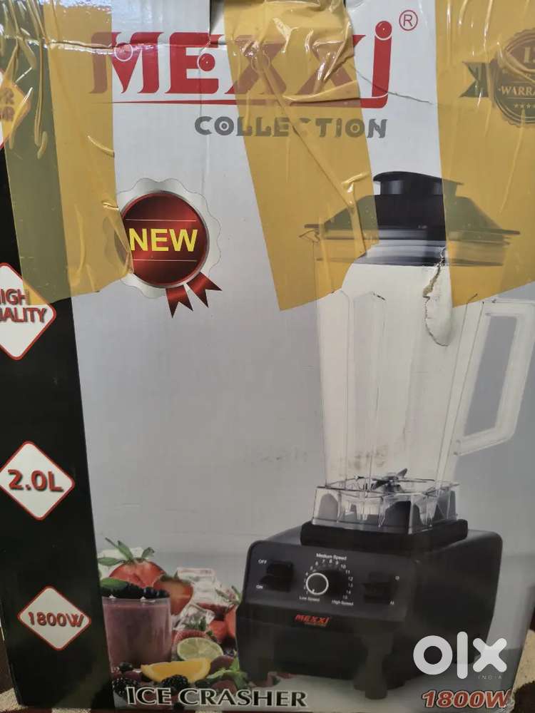 New mexxi collection juice machine 1800w  bought from UAE