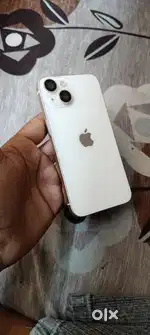 I phone 14 white 128gb  all working display chnge only