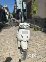 Honda activa in white colour