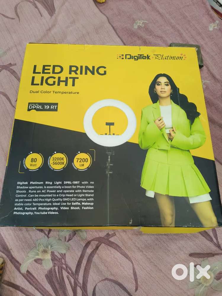 Digitek Ring light Box Pack 18 Inch With Bill
