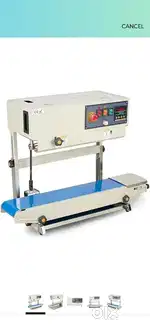 Continuous sealing machine