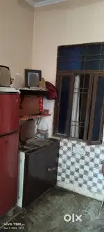 Open kitchen with long hall,two bathroom.2badroom with tarrice