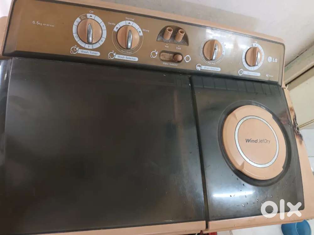 Lg 6.5 kg Washing body BroKen Chalu condition me hai