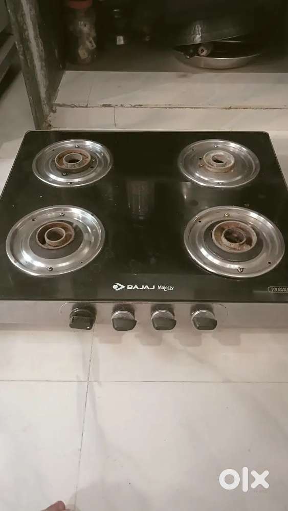 bajaj 4 burner  gas