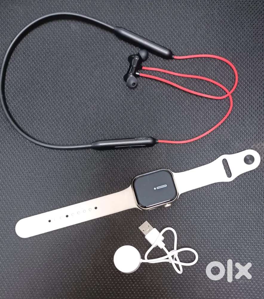 OnePlus Headphones and Smart watch with wireless charging