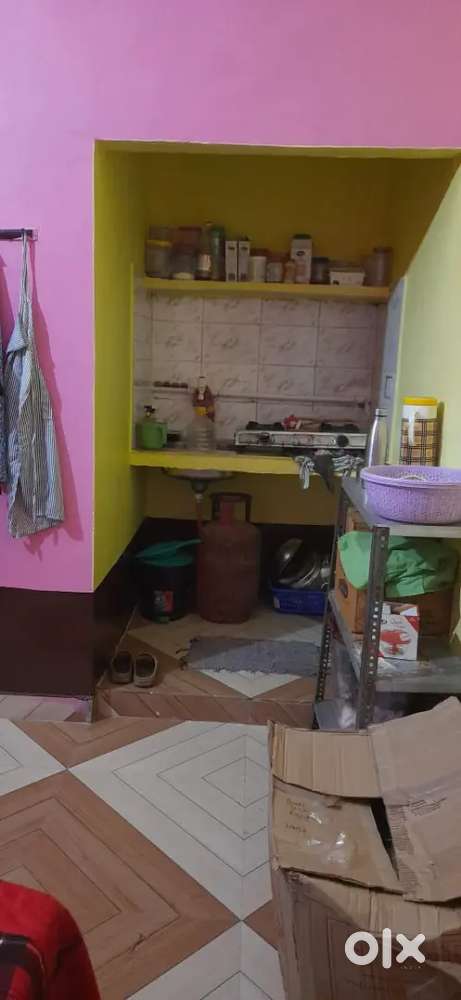 Single room with wifi ,cctv and attached bathroom and kitchen