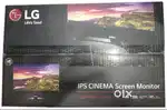 unused lg ips monitor in factory box