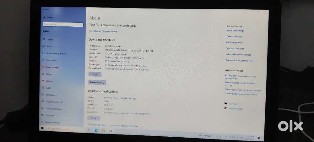 Dell laptop