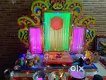 Ganpati Decoration/Makhar (Wooden)