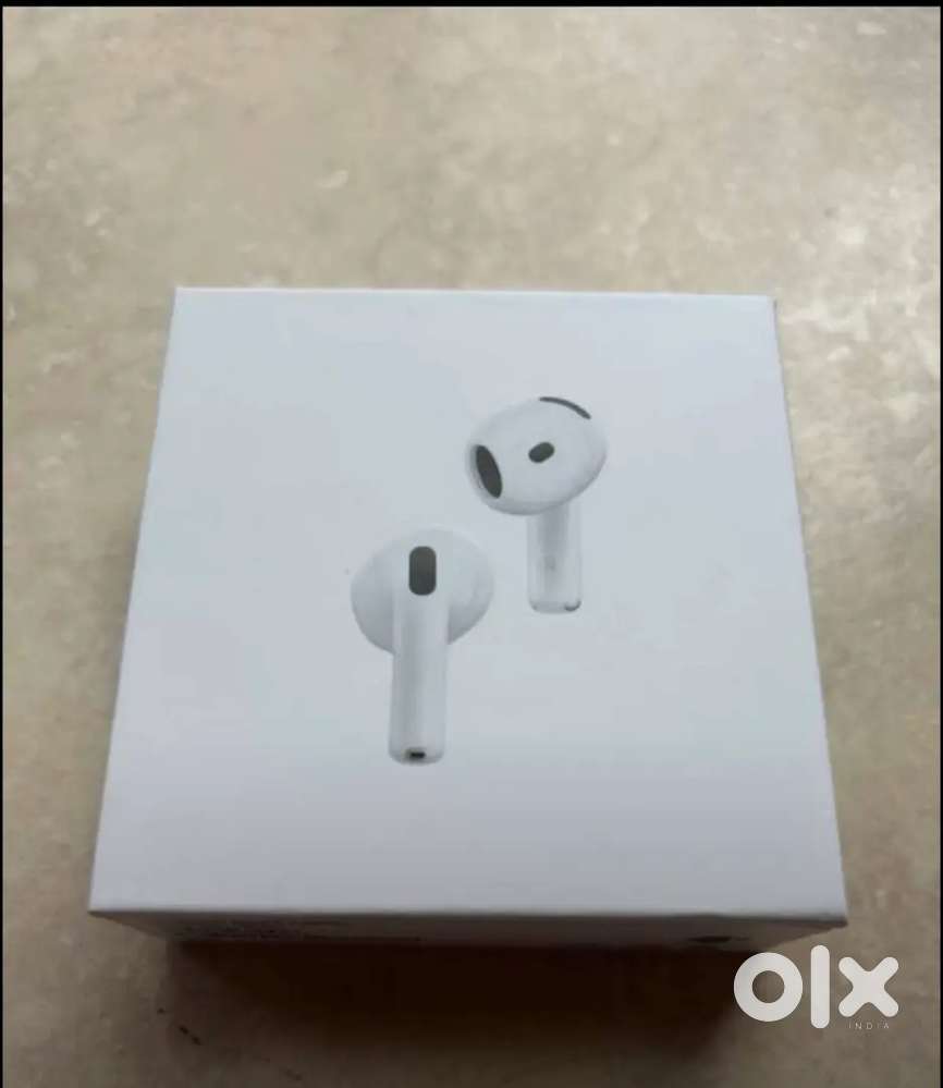 Sealed pack of latest Apple Airpods 4 with active noise cancellation