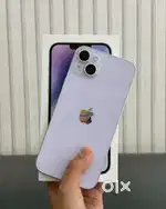 Selling I phone 14 plus  with bill box one year warranty