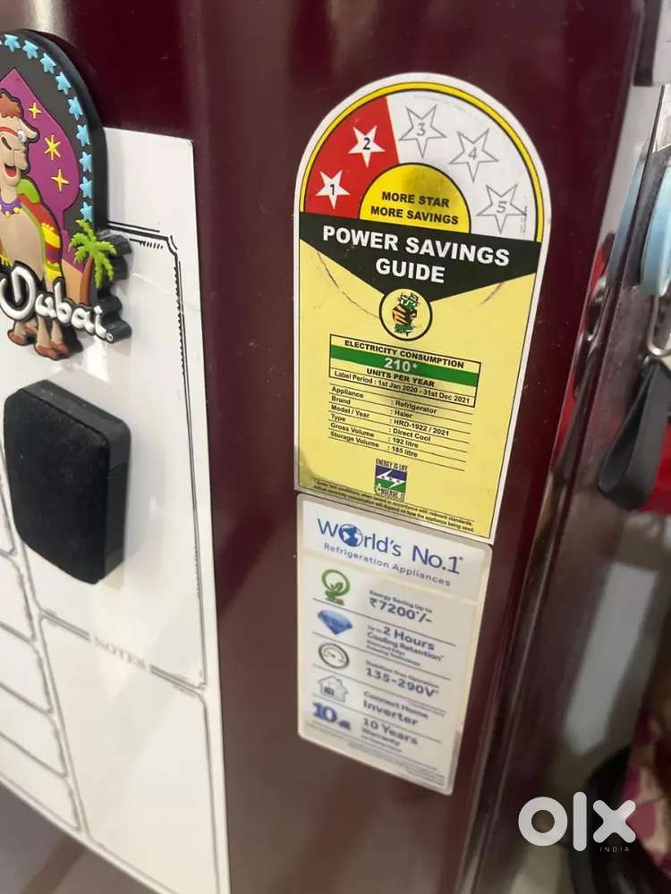 Haier Refrigerator 192 Ltrs