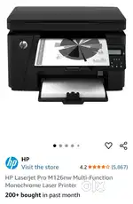HP Laser jet pro 126nw multi function printer