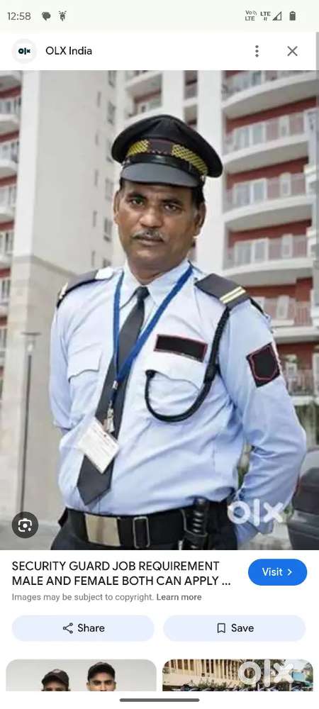 Security guard ki zarurat hain pf esic bhi milega 12 gante ki duty  h