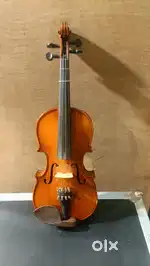 Dholak and Small Violin 3/4
