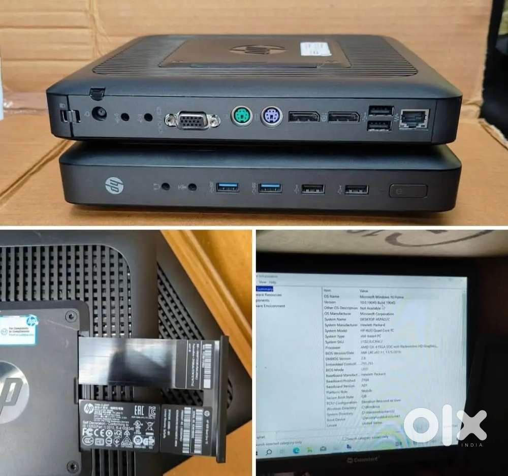 HP AMD CPU quad core 8gb ram 500gb /128gb storage windows 11