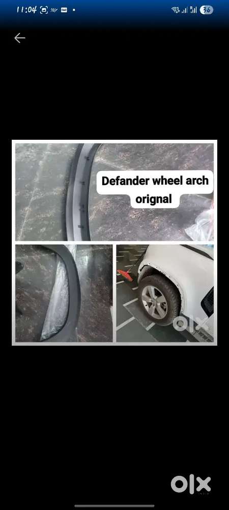 Range Rover Defender wheel arch