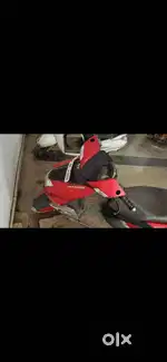 Gold condition, new tyre both, new battery ,nothing work in scooty