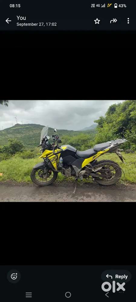V-strom october 2023 very well condition recently ultra service done